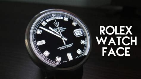 rolex watch face android